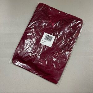 Miss Elaine Lingerie Sleepwear Lace Trim Cherry Red Women Size 1X Retail $54 NEW